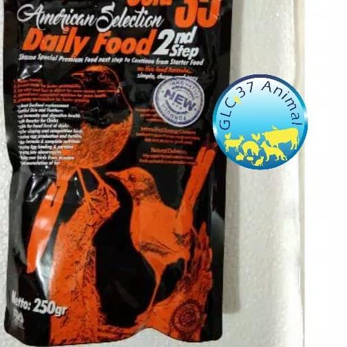 AMS STEP 2 AMERICAN SELECTION 250 PAKAN PUR VOER HARIAN BURUNG MURAI