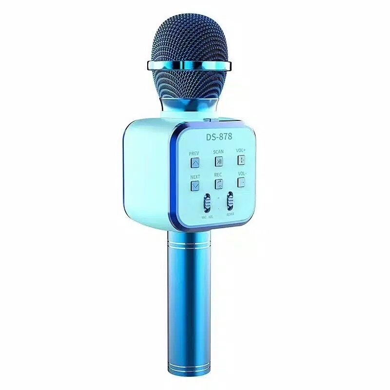 Mic Karaoke HMN41 Bluetooth Speaker Microphone Amplifier Blutut Wireless