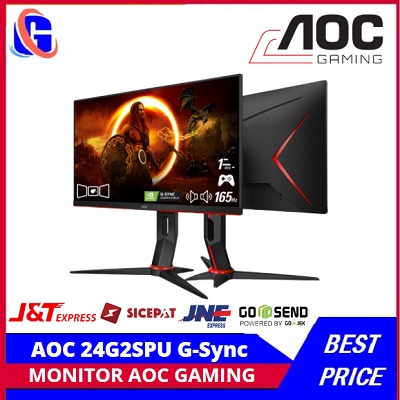 AOC 24G2SPU G-Sync Compatible Gaming Monitor