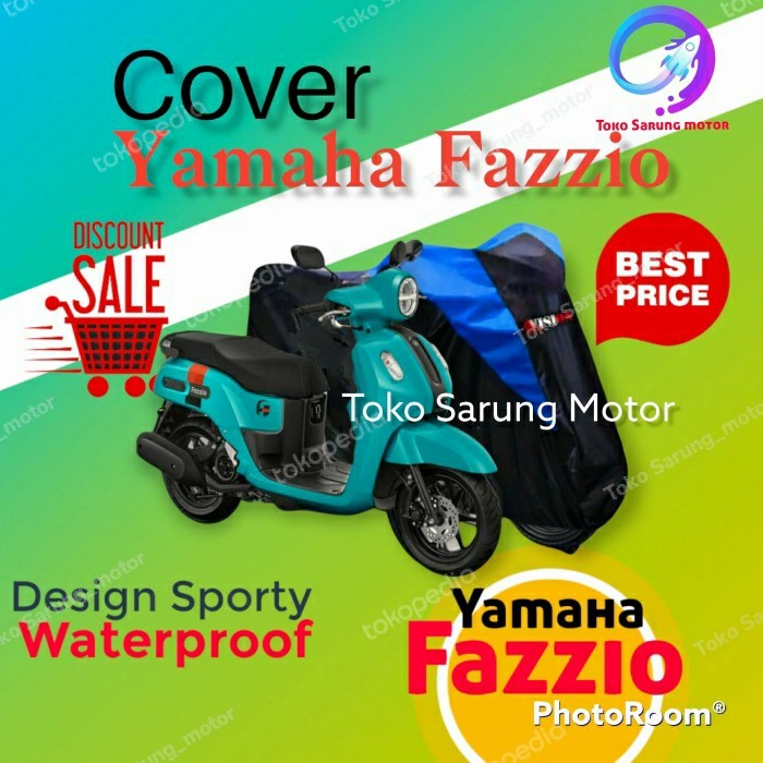 Cover Sarung Motor Fazzio Cover Motor Yamaha Fazzio Tutup Motor Fazzio