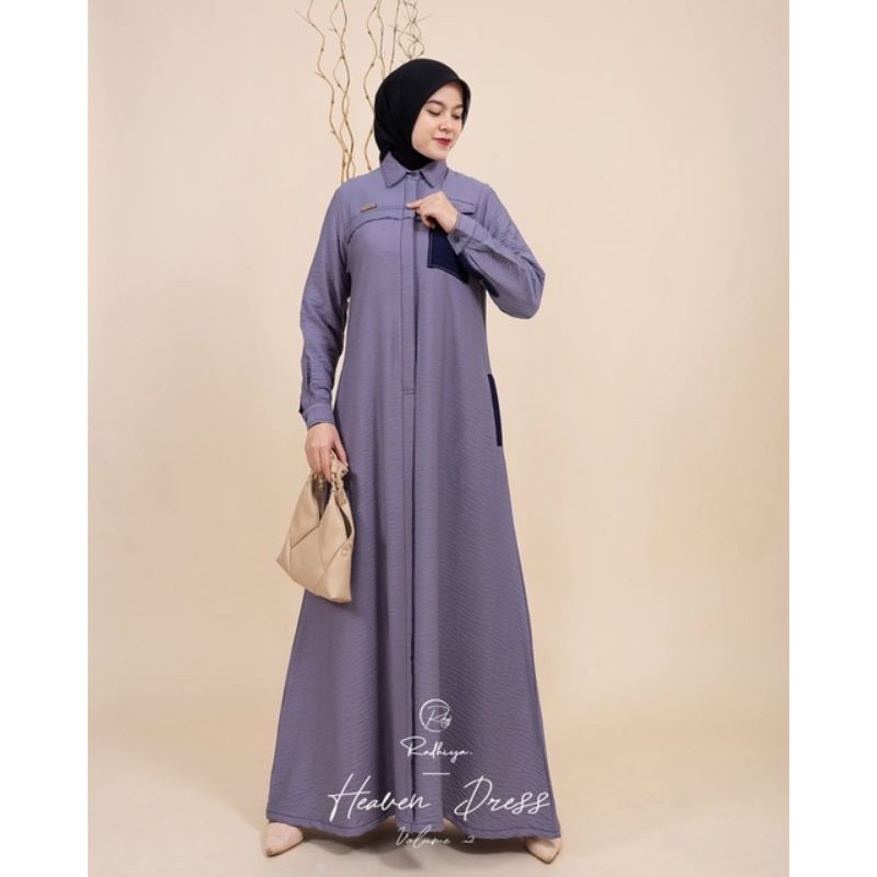 HEAVEN DRESS BY RADHIYA Grey