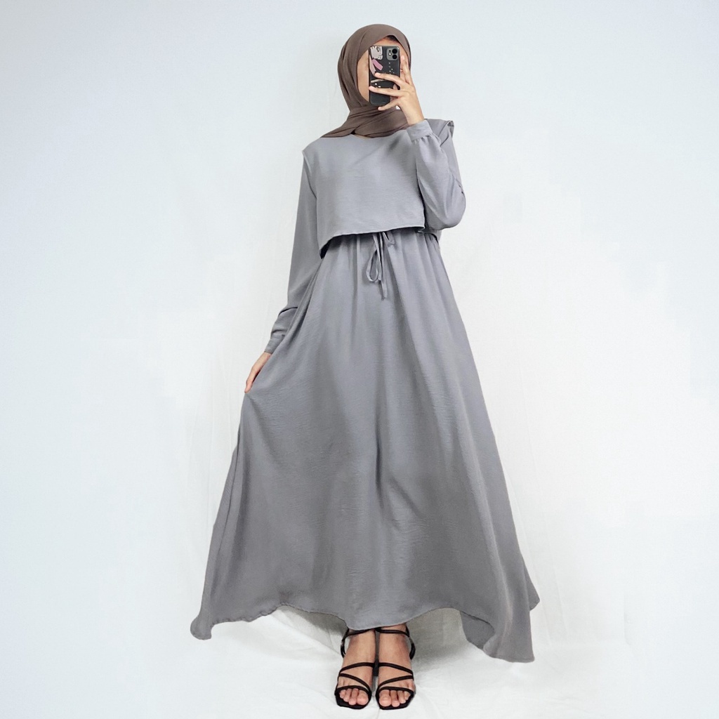 IL - DRESS MUSLIM FREYA SERIES / GAMIS FREYA BAJU WANITA MUSLIM