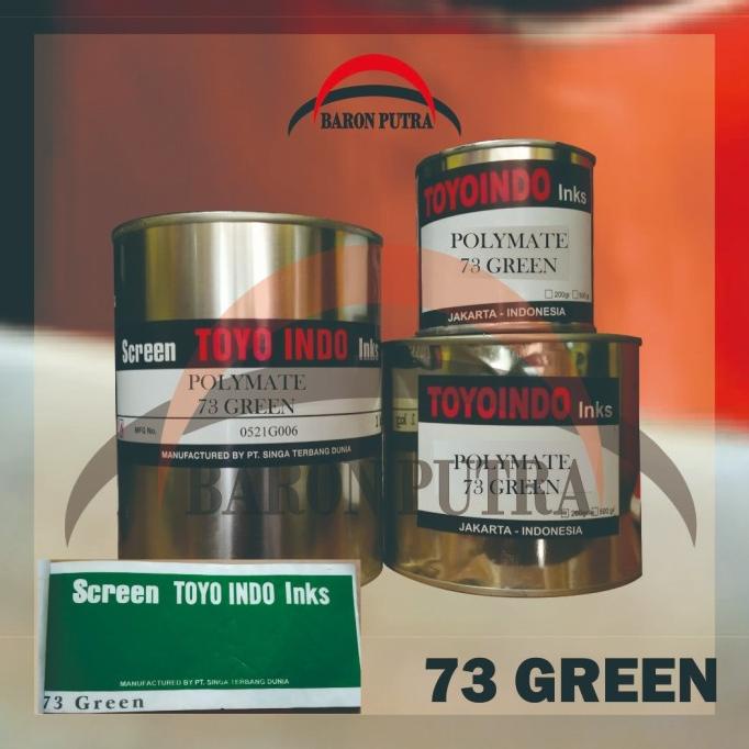 

_^_^_^] TINTA TOYO POLYMATE 73 GREEN 500GR (TINTA PLASTIK)