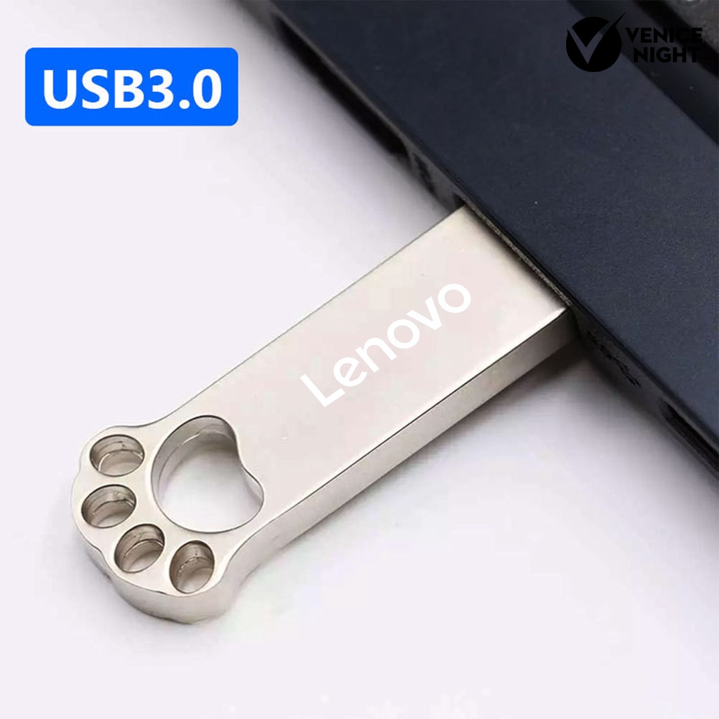 (SF) Lenovo U Disk Penyimpanan Data Transfer USB 3.0 Mini Portable High speed 64GB 128GB 256GB 512GB 1TB 2TB