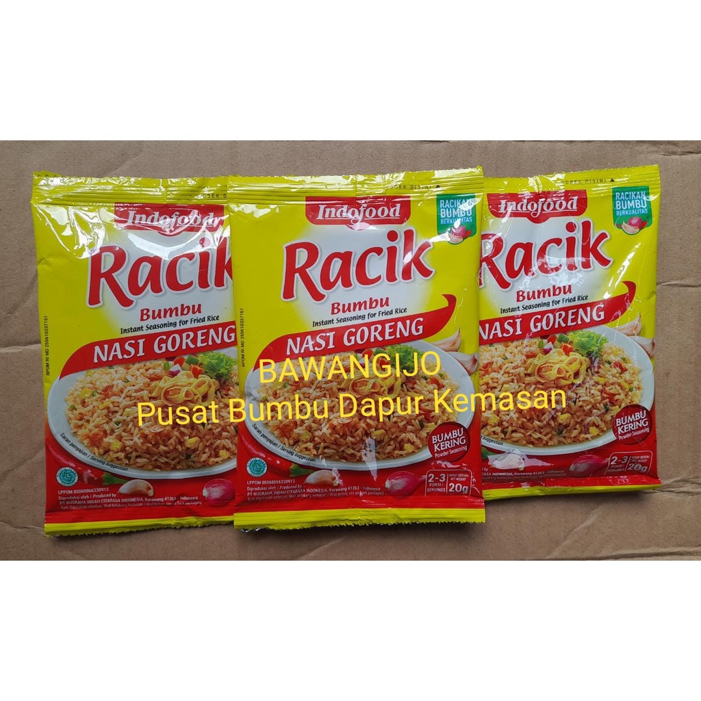 

INDOFOOD Racik Nasi Goreng Sachet Bumbu Masak Instant