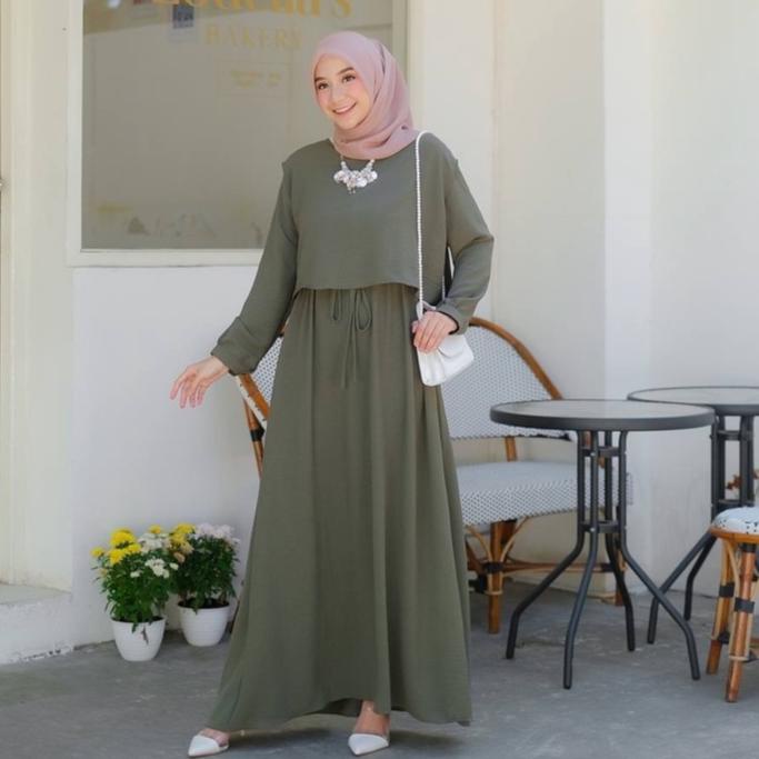 ADR6-7893& Odeca - Maryam Dress Siap order