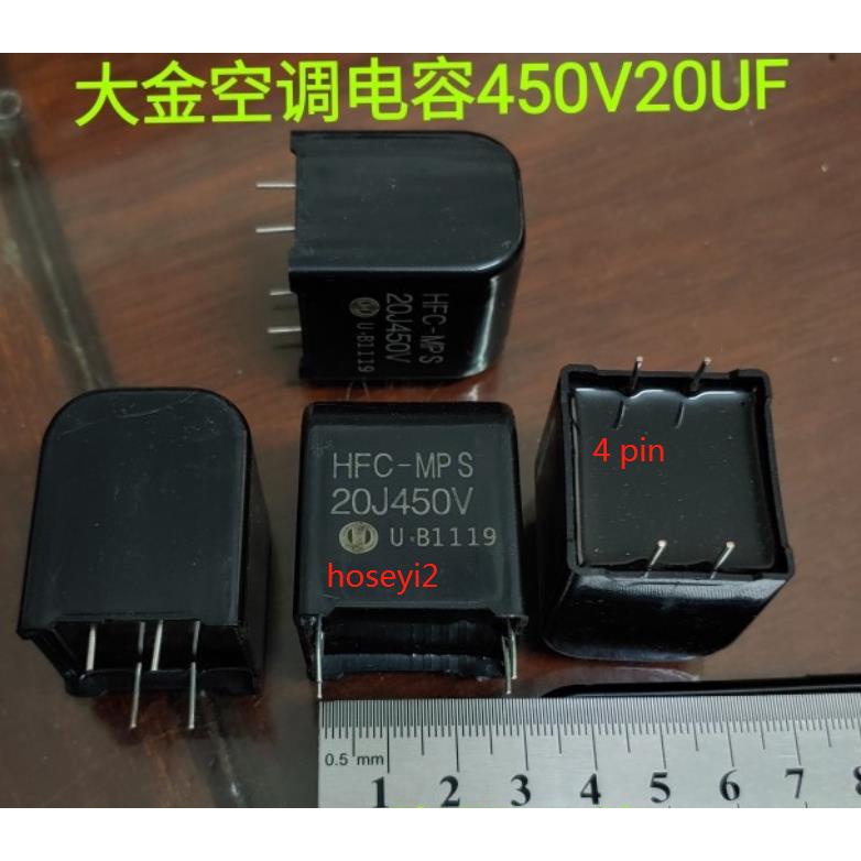 Hfc-mps 20J450V DC450V 20UF 450V Kapasitor Konversi Frekuensi Daikin Ac
