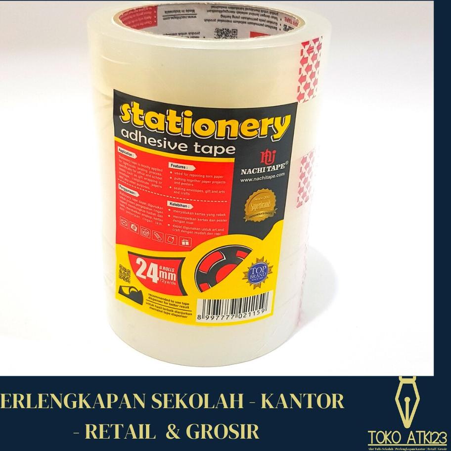 

Terjangkau ホ Isolasi / Stationary Tape Slop Merk Nachi 24mm x 72 yards