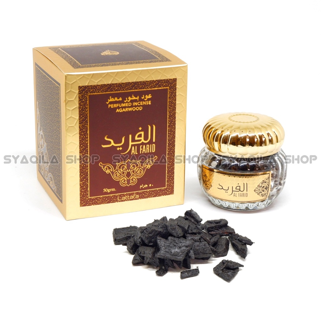 Bukhur Al Farid Lattafa Bakhour Latafa Alfarid Buhur Dupa Arab Menyan Impor Pengharum Aromaterapi Incense Bakhoor 50 Gram Original Dubai