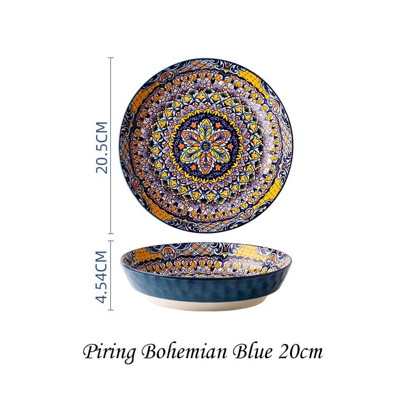 Piring Model Bohemian Premium - 20cm