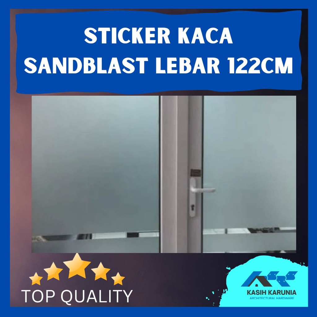 STIKER KACA STICKER KACA BURAM SANDBLAST PASIR 9022 A