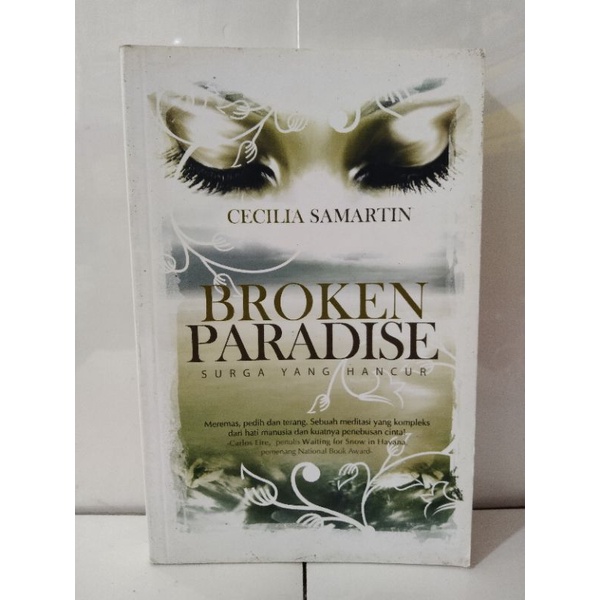 BROKEN PARADISE surga yang hancur CECILIA SAMARTIN buku ORIGINAL