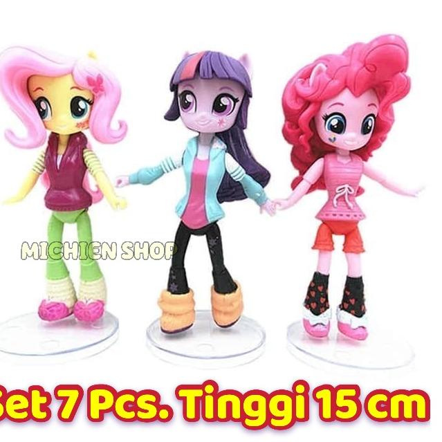 Fast Packing MY LITTLE PONY EQUESTRIA GIRLS ACTION FIGURE SET PCS