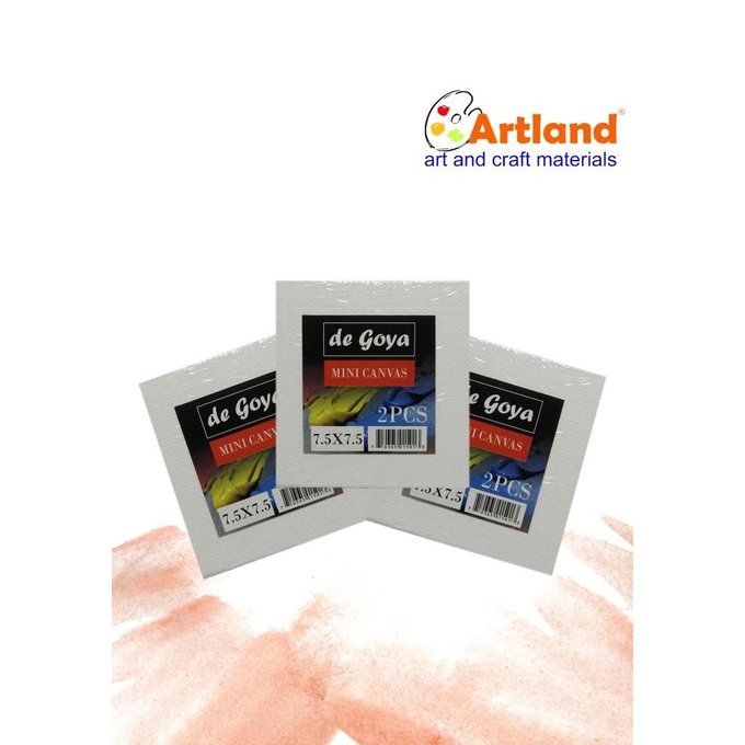 

De goya Mini Canvas 300g 7,5x7,5cm 2Pcs