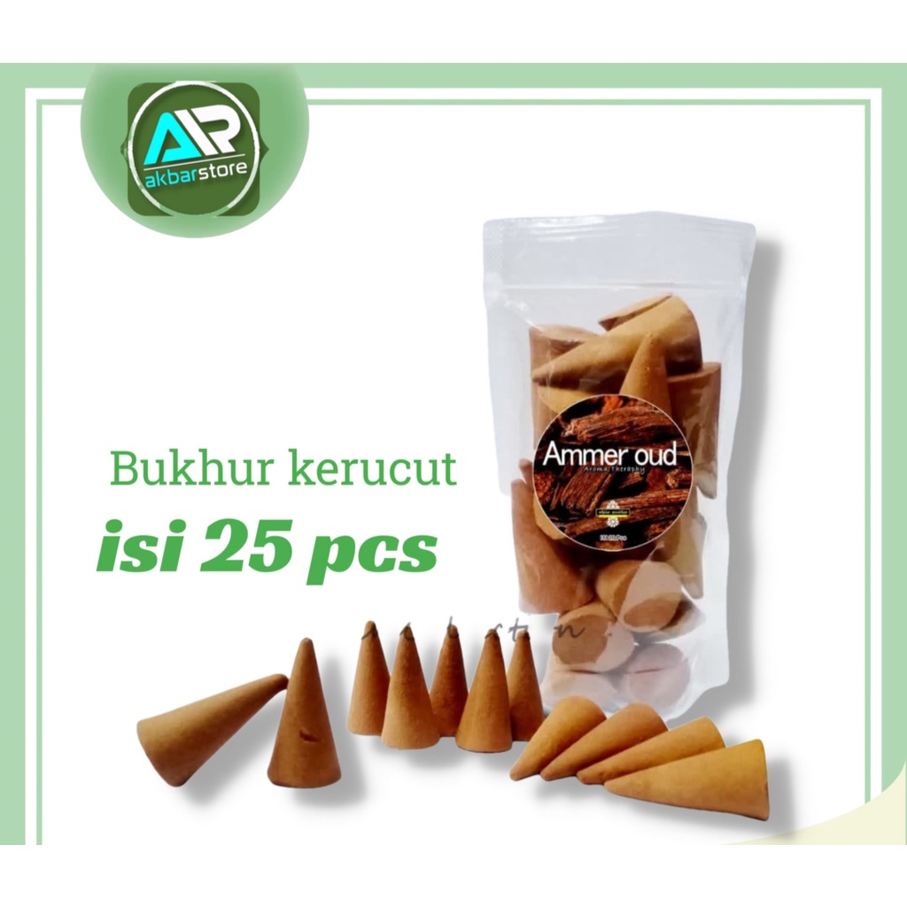Buhur AMEER OUD Buhur Kerucut Buhur Pengharum Ruangan Isi 25