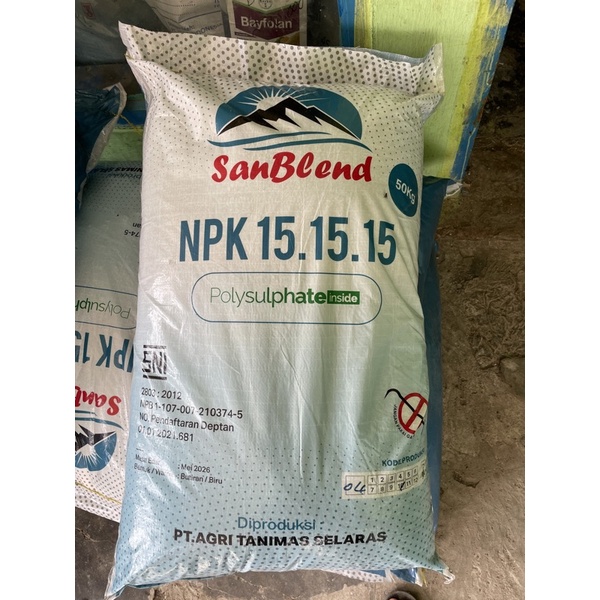 PUPUK 15 15 15 SANBLEND 1 kg