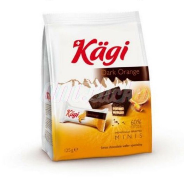 

Kagi Wafer Cokelat Mini Dark Orange 125gr