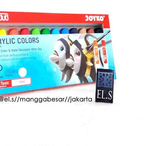 

Titi Acrylic Paint 12 Colors Set
