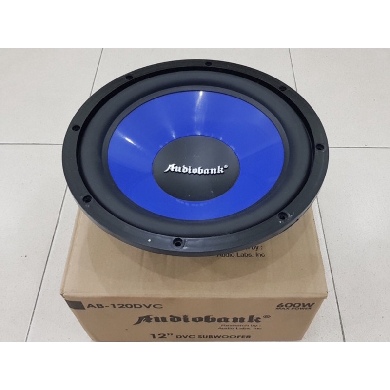 SUBWOOFER AUDIOBANK 12 INCH DOUBLE COIL ORIGINAL