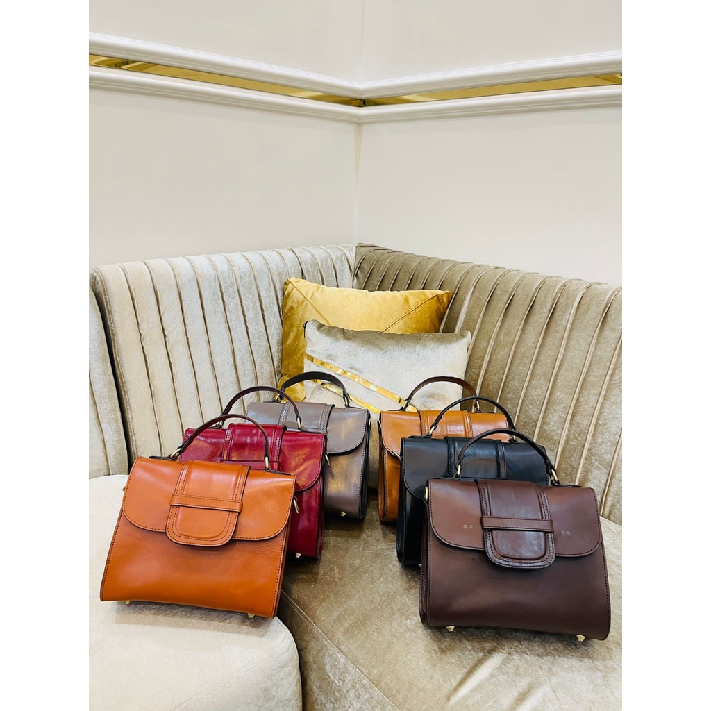 TAS KULIT WANITA MODEL ALEPO FULL UP - TOKO SYAGITA KULIT ASLI GARUT