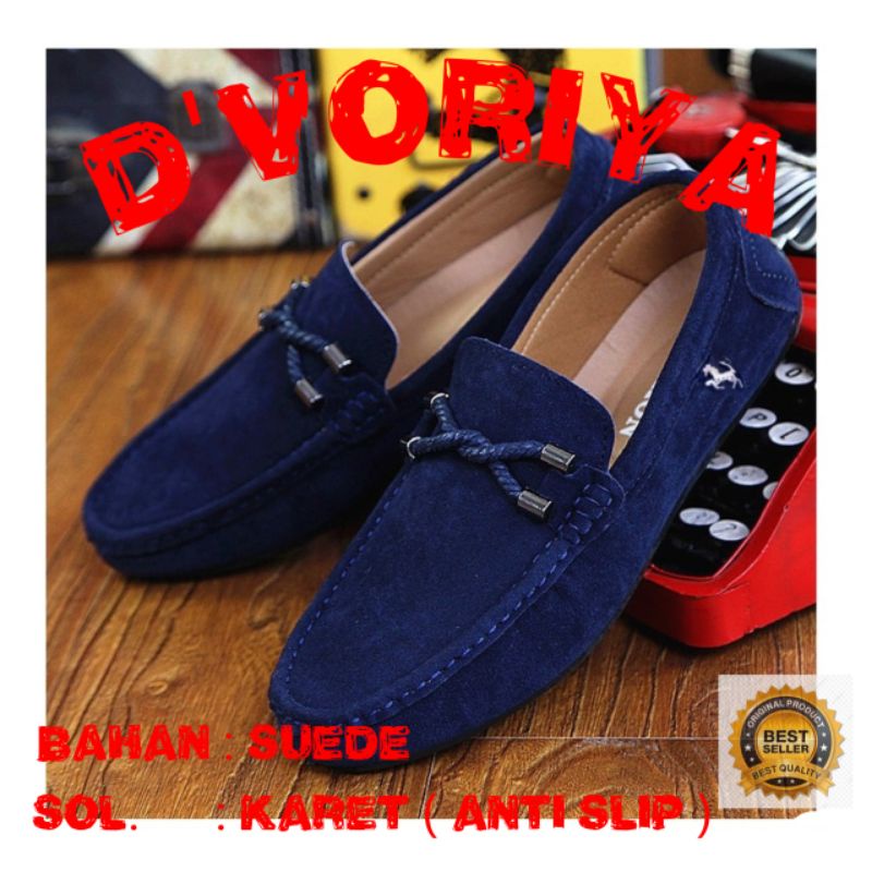 sepatu casual pria/ sepatu slipon/ sepatu slip on pria/ sepatu loafer/ sepatu santai pria wanita / sepatu murah moccasin