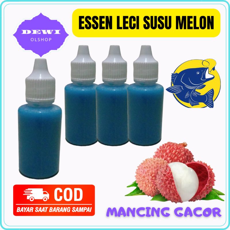 (Termurah) Essen Leci susu melon / esen / essen oplosan / esen ikan mas nila