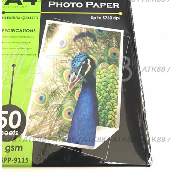 

V-Tec Glossy Photo Paper A4 120 gsm GPP-9115