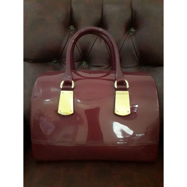 Tas Preloved FURLA CANDY BAG Ori Authentic