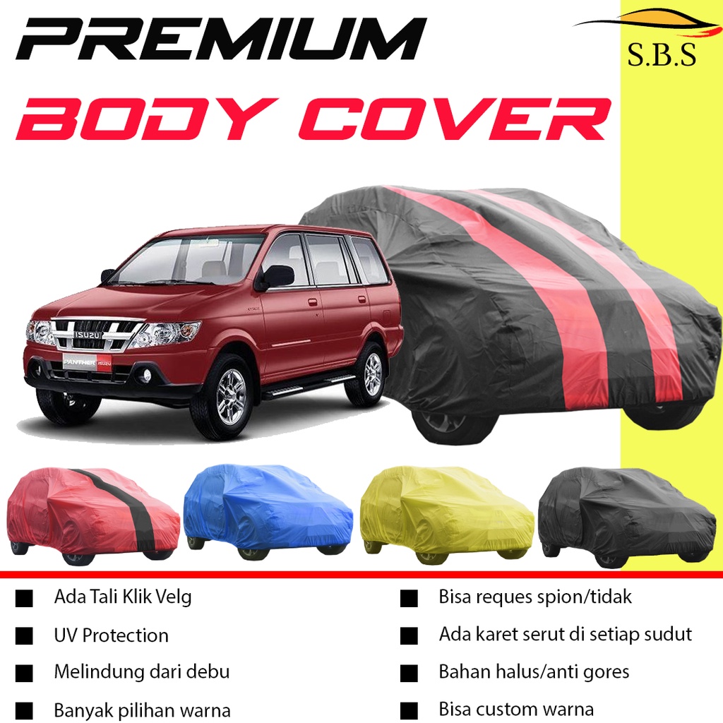 Panther Body Cover Mobil panther Sarung Mobil panther panther kotak panther touring panther ls panther lama/ panther hi grade/panther hi sporty/panther kapsul/panther long/panther miyabi/phanter/kijang long/kijang krista/corolla twincam