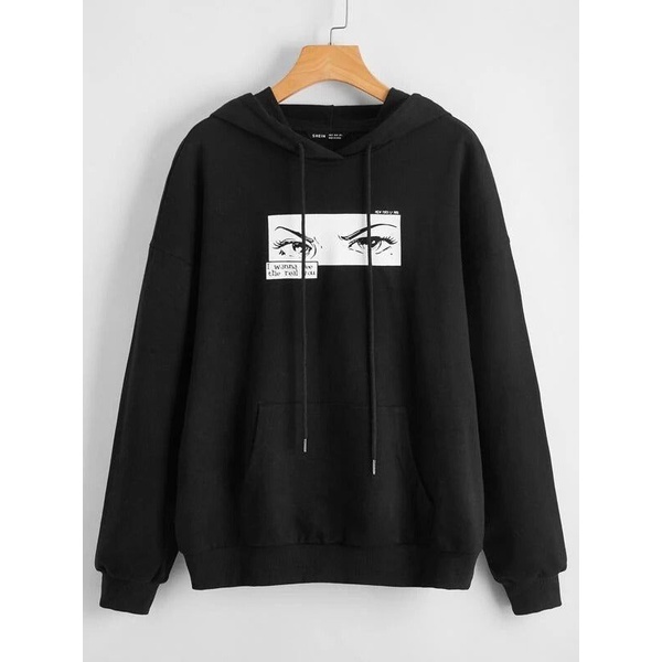 Switer Hoodie Pria Wanita Terbaru Fashion Hitam Distro Suiter Hoddie Warna Hitam Terlaris