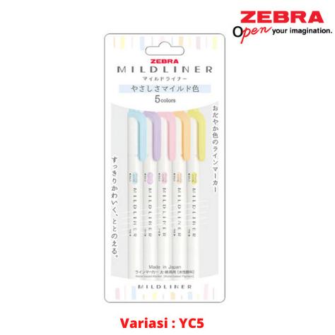 

Zebra Mildliner Bullet Tip/Chisel Tip New Colour