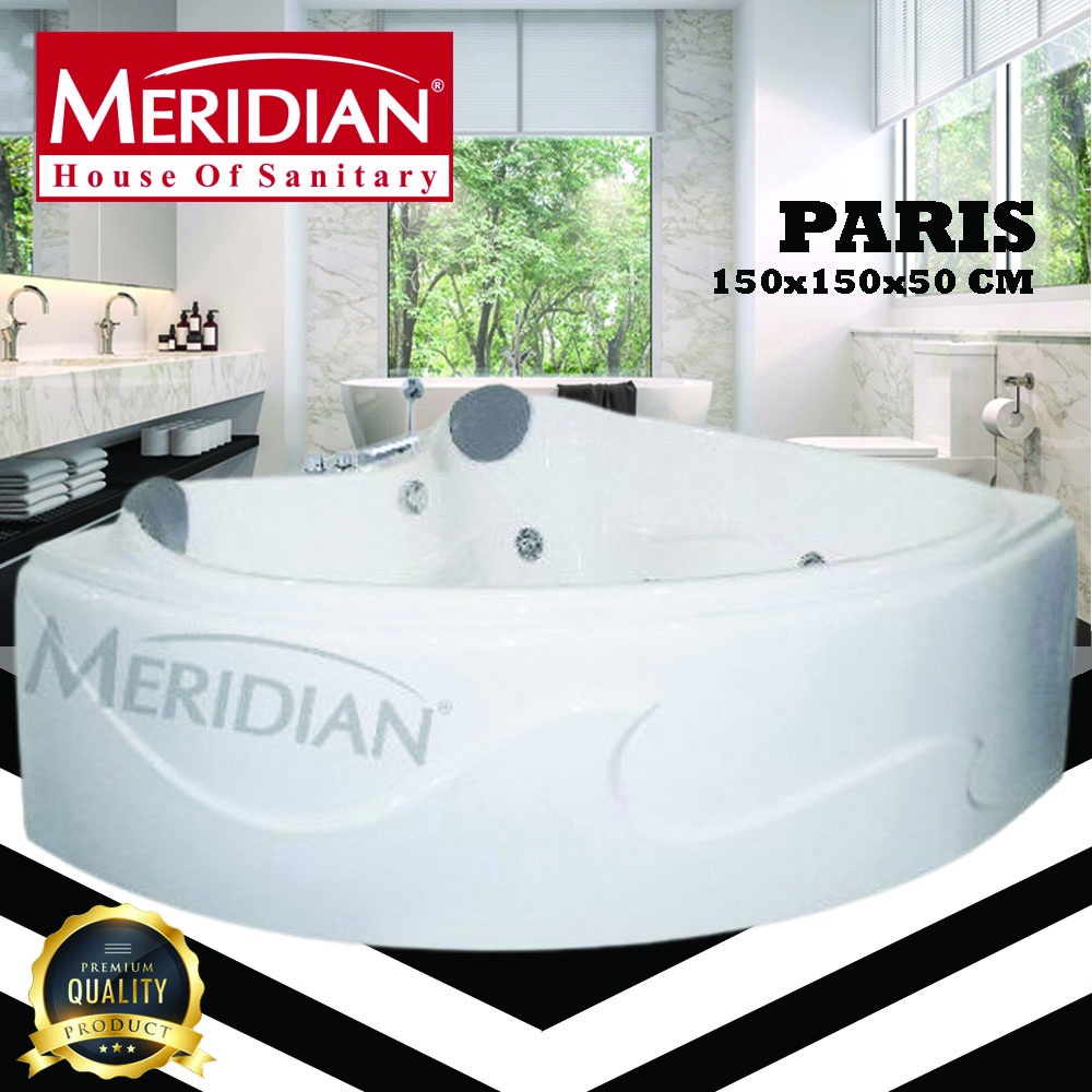 MERIDIAN Bathtub Sudut Marble Paris