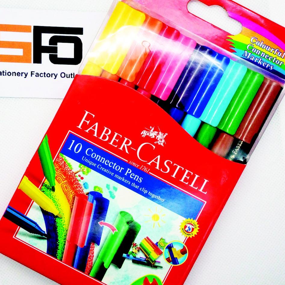 

Garansi 100% Connector Pen Faber Castell Isi 10