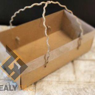 

Kekinian!! Box Kraft Mika + tali 23x12x7,5cm - per 10pcs 경