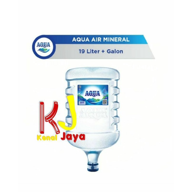 AQUA Air Mineral 19 Liter ( Air + Galon )