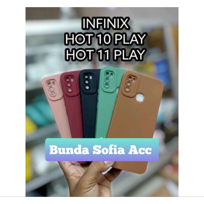 CASE SOFT TERBARU MACARON PRO CAMERA INFINIX HOT 10 PLAY/HOT 11 PLAY