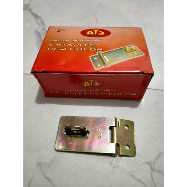 overval plat 2 inchi 1lusin tempat gembok 2&quot; 1box 12pcs