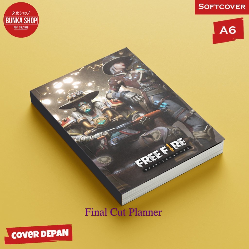 

Pocket Note Free Fire Season 7 Softcover A6 Buku Tulis Catatan Notes Agenda Planner Jurnal planner