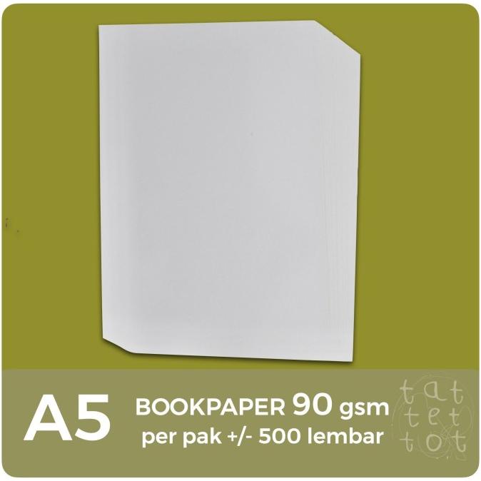 

SALE kertas bookpaper | 90 gr | A5 | imperial | book paper | novel