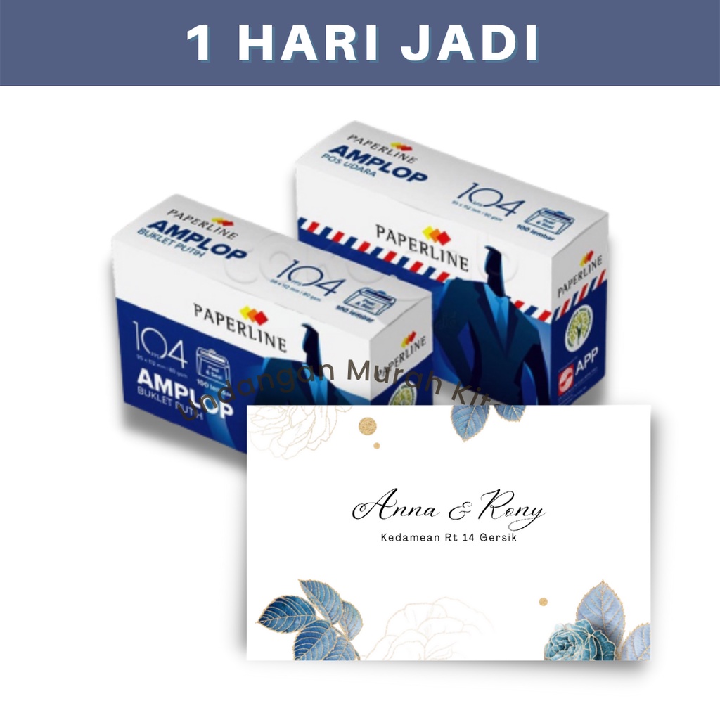

amplop custom nama | amplop kondangan custom nama Desain 1