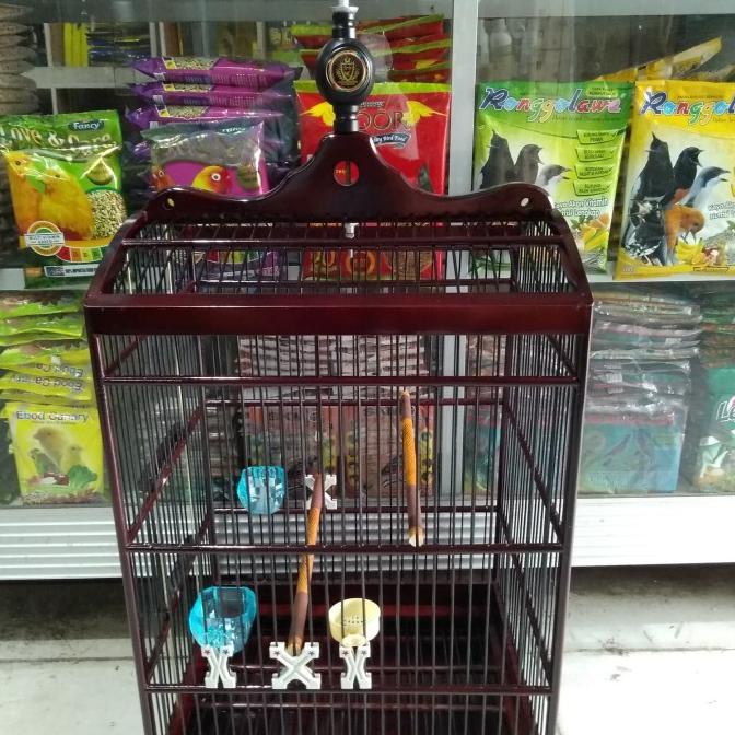 Baru kandang/sangkar burung kotak ORIQ no3 (grab instan)