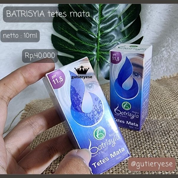gutieryese 【JOK】Batrisyia TETES MATA PENURUN MINUS tetes mata %ori herbal alami TETES MATA PENURUN M