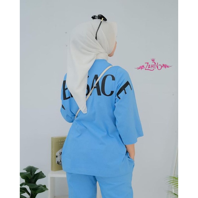 SETELAN KAOS POLOS COTTON COMBAT 24S ORI BY ZAHIN