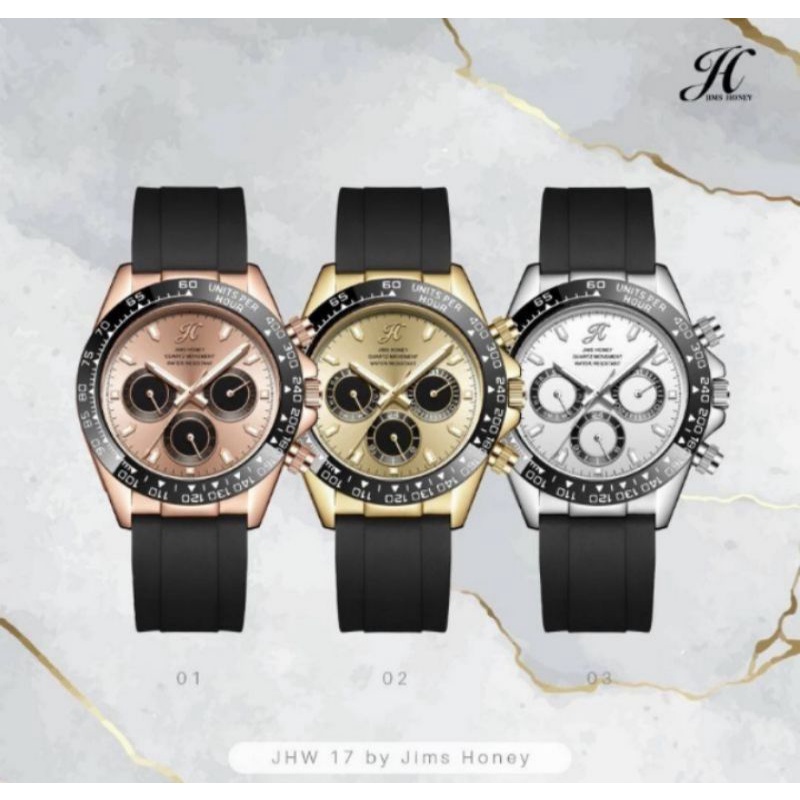 JAM TANGAN TERBARU JIMS HONEY JHW 17 ORI JIMS HONEY