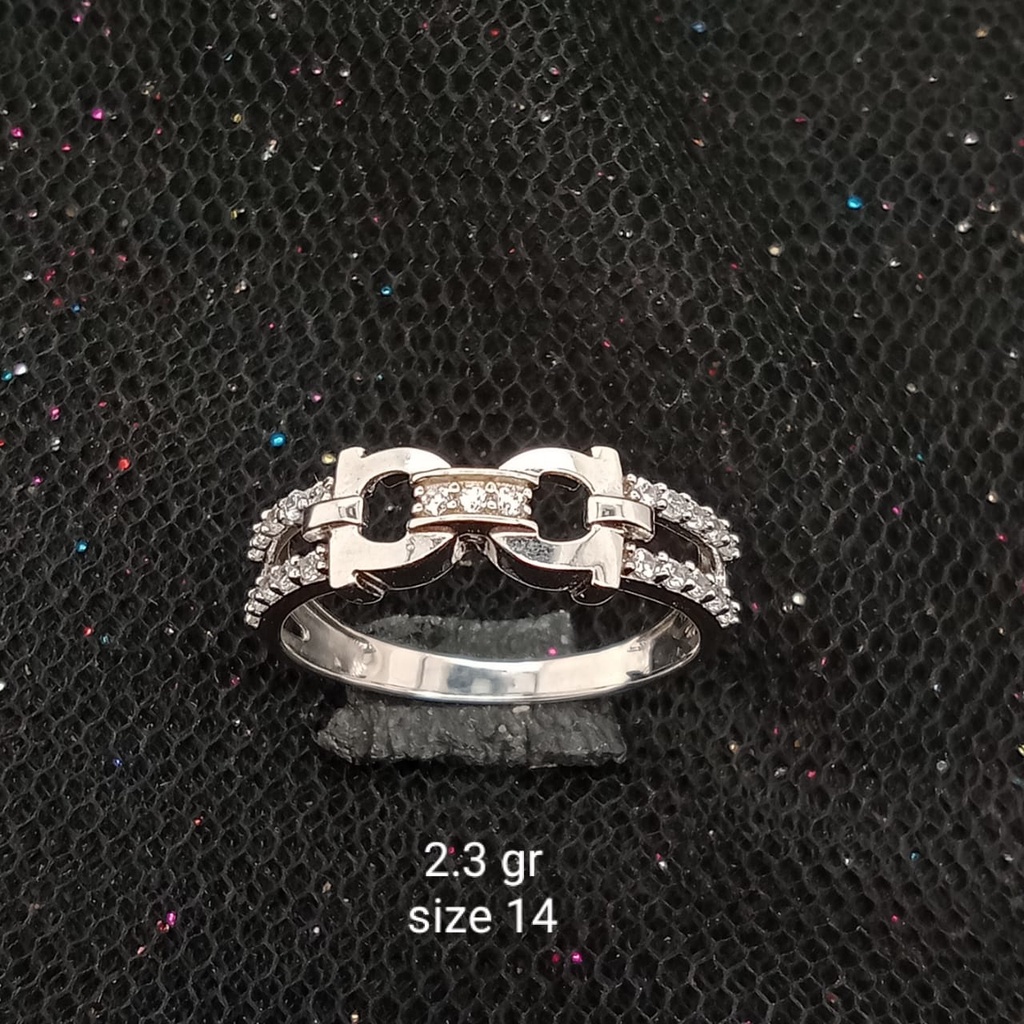 Cincin emas 17K - 2.3 gr kadar 750 - 3757