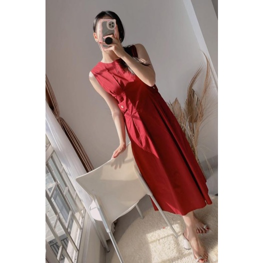 Liyandra Dress || Dress Wanita || Dress Casual Katun || Vaeesan