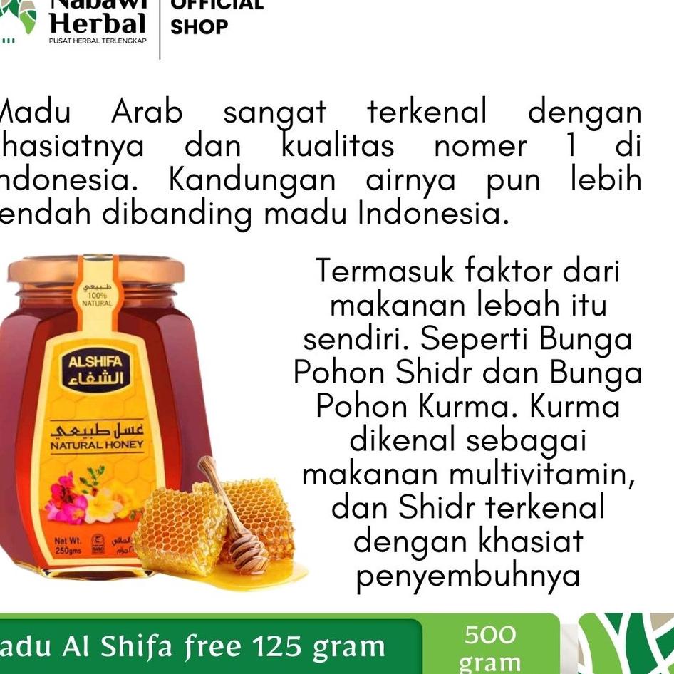 

CodeE9q4P--AL SHIFA ISI 500 GR FREE 125 GR (PROMO)