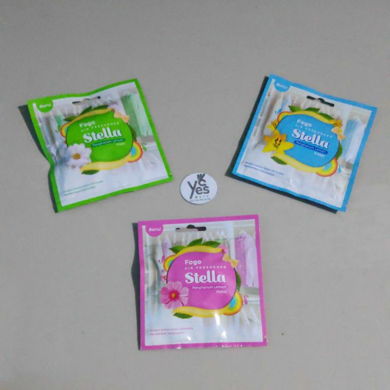 Stella fogo pengharum lemari pink biru hijau
