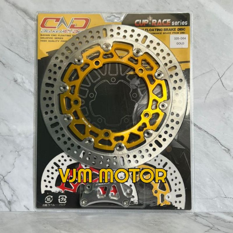 Disc brake CBR Delcevic Piringan cakram depan CBR 150 NEW CB150R Ukuran 320 mm Original