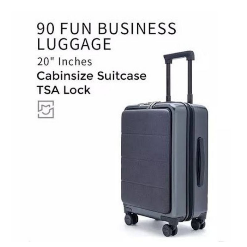 XIAOMI KOPER 20 Inch Luggage Business Youth Versi Cabin Size